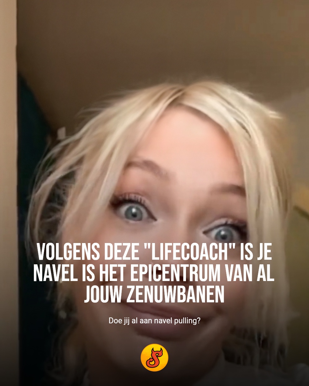 Volgens deze "lifecoach" is je navel is het epicentrum van al jouw zenuwbanen