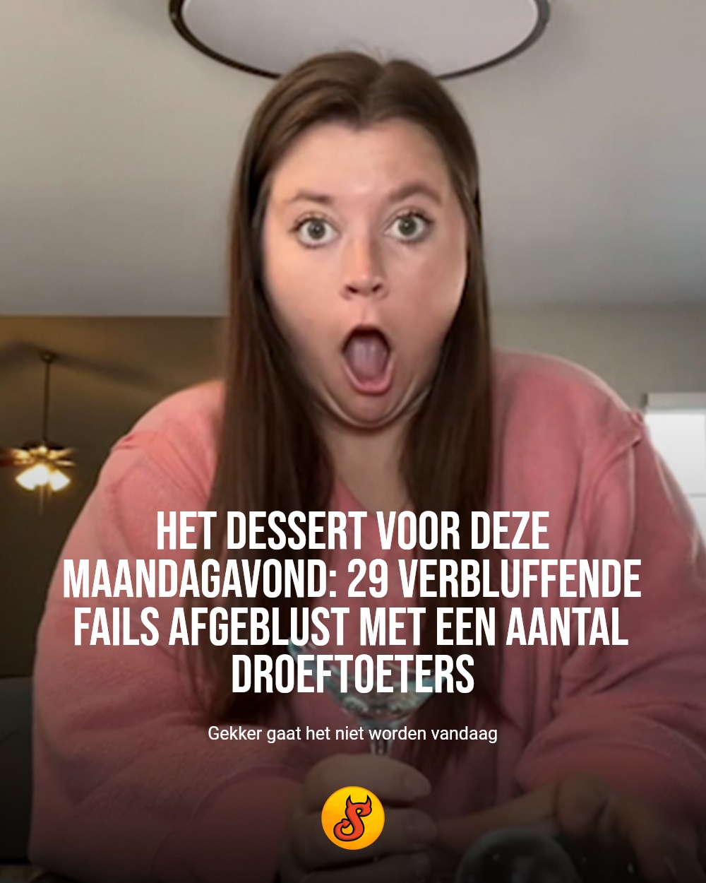 Het dessert voor deze maandagavond: 29 verbluffende fails afgeblust met een aantal droeftoeters