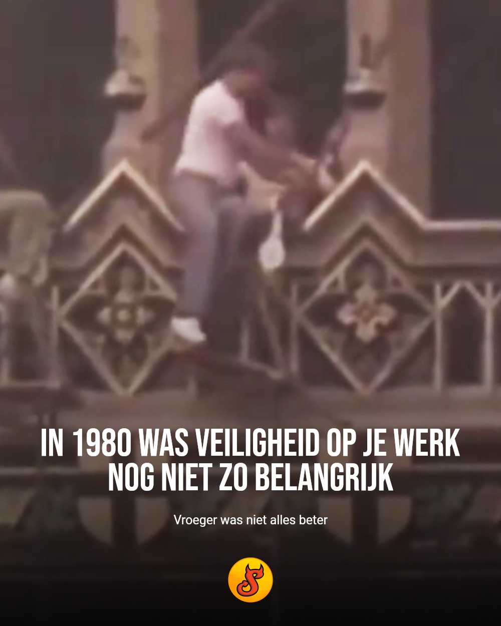 In 1980 was veiligheid op je werk nog niet zo belangrijk