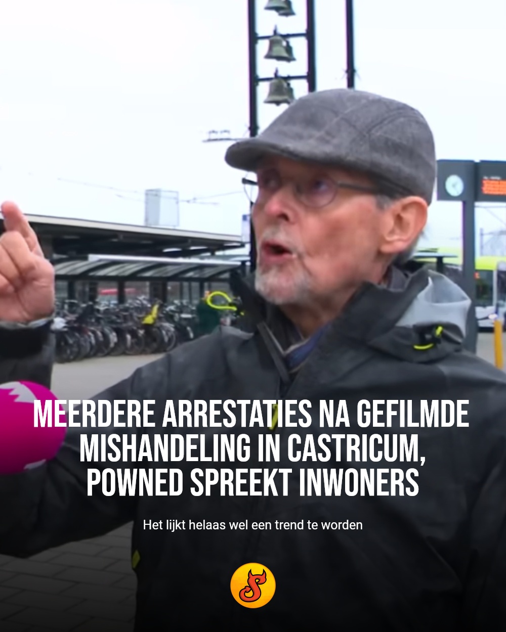 Meerdere arrestaties na gefilmde mishandeling in Castricum, PowNed spreekt inwoners