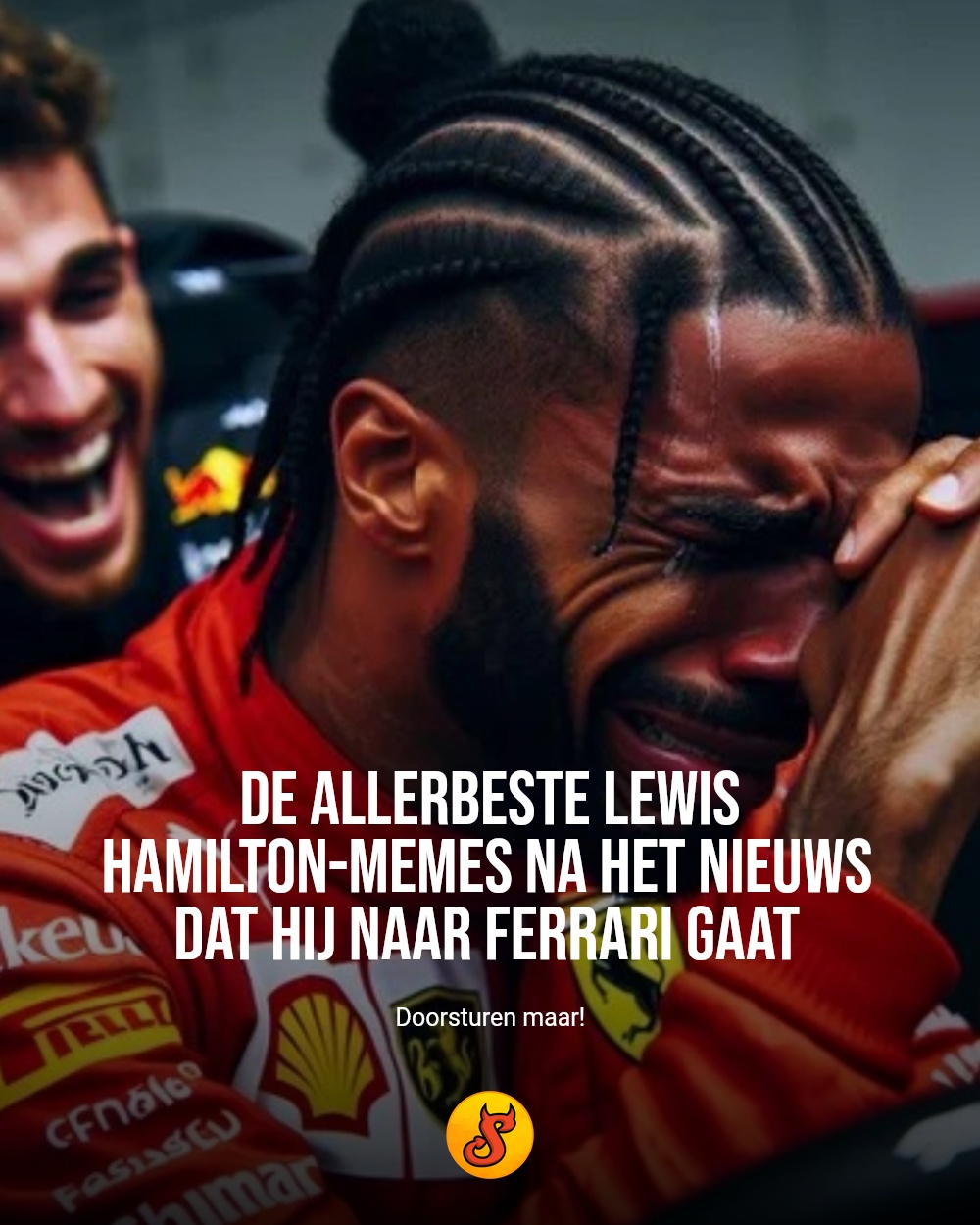 De allerbeste Lewis Hamilton-memes na het nieuws dat hij naar Ferrari gaat