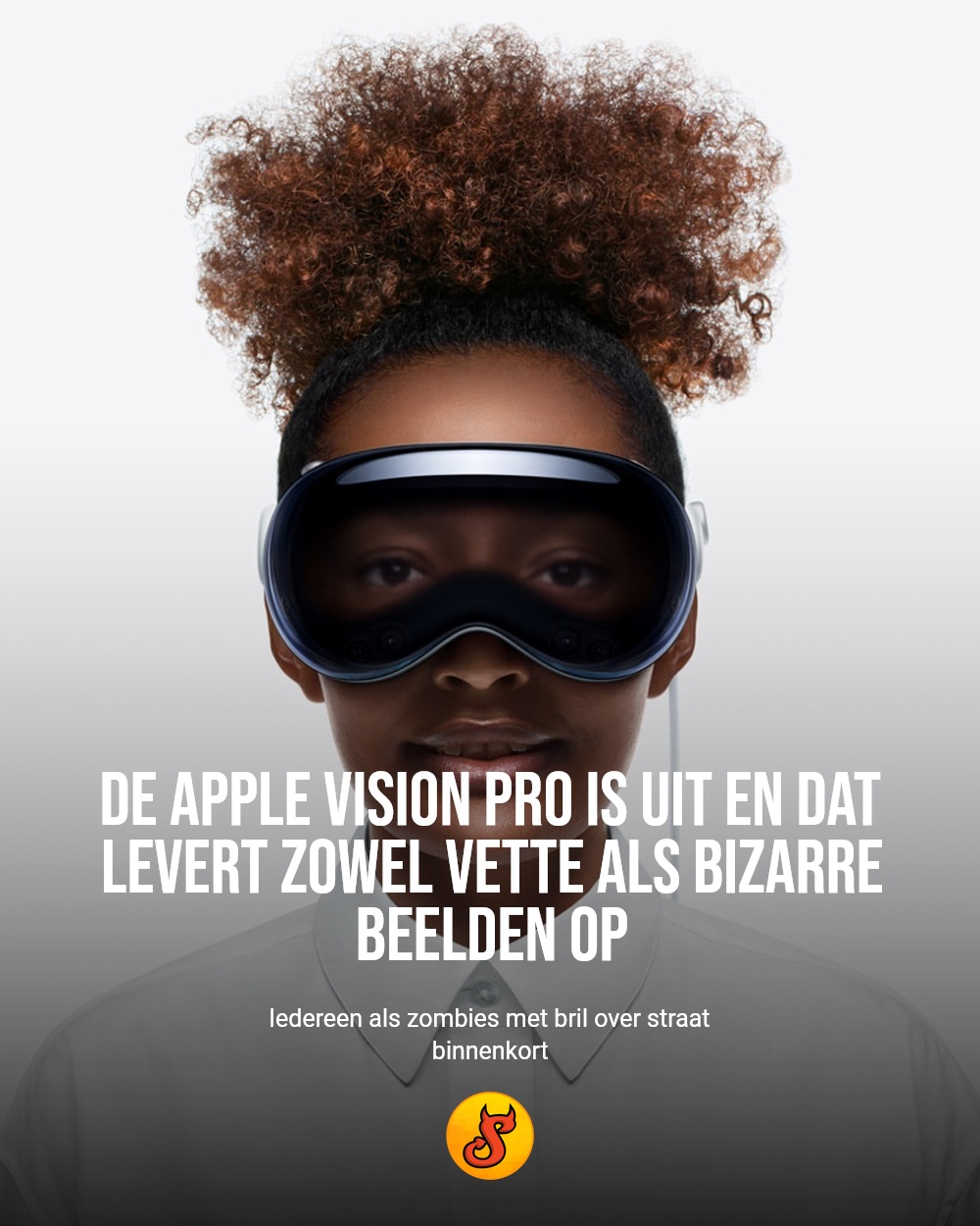 De Apple Vision Pro is uit en dat levert zowel vette als bizarre beelden op
