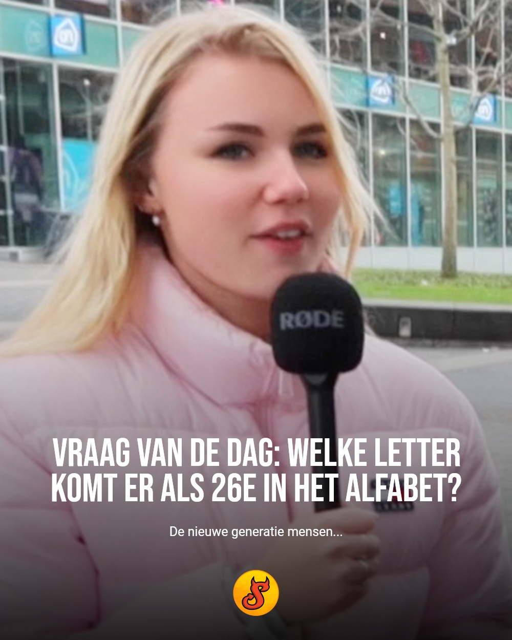 Vraag van de dag: welke letter komt er als 26e in het alfabet?