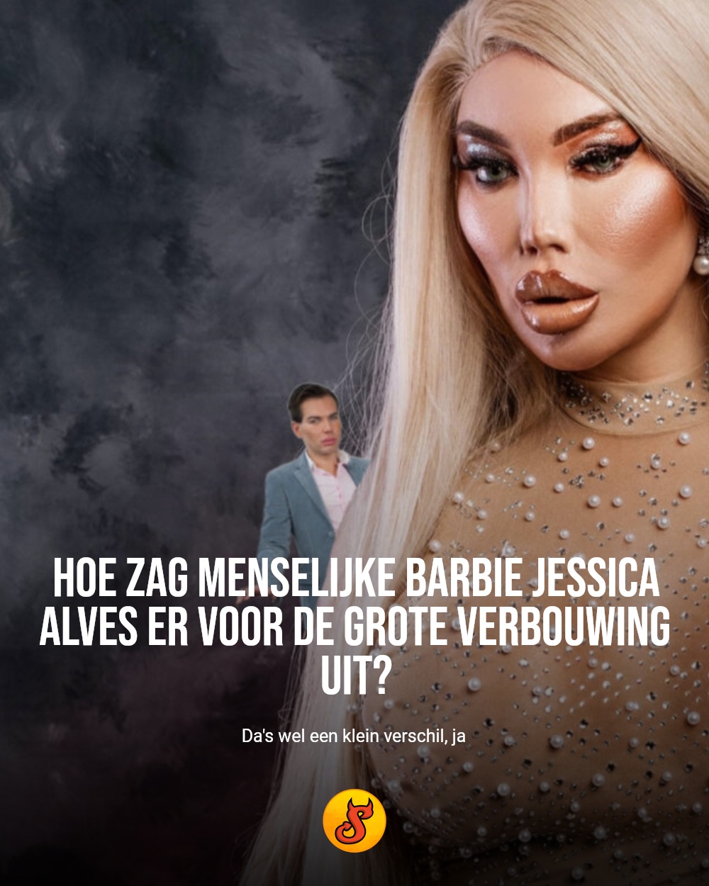 Hoe zag menselijke Barbie Jessica Alves er voor de grote verbouwing uit?