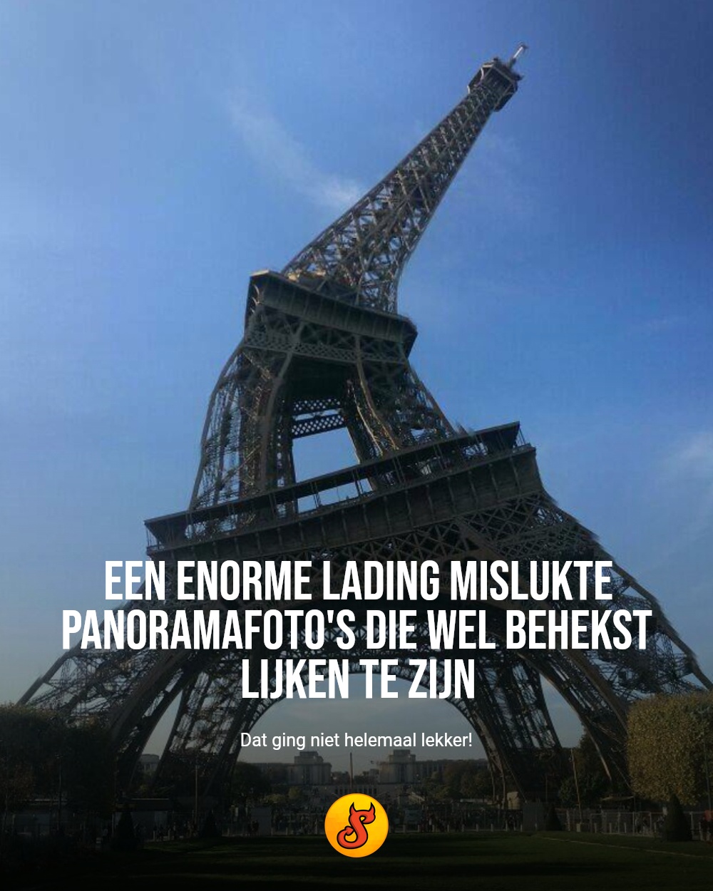 Een enorme lading mislukte panoramafoto's die wel behekst lijken te zijn