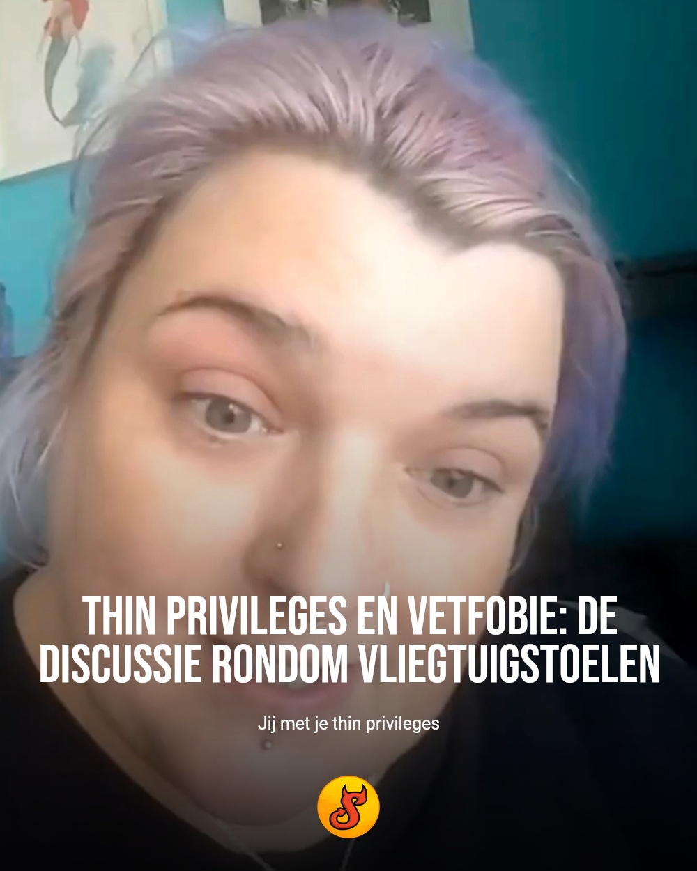 Thin privileges en vetfobie: de discussie rondom vliegtuigstoelen