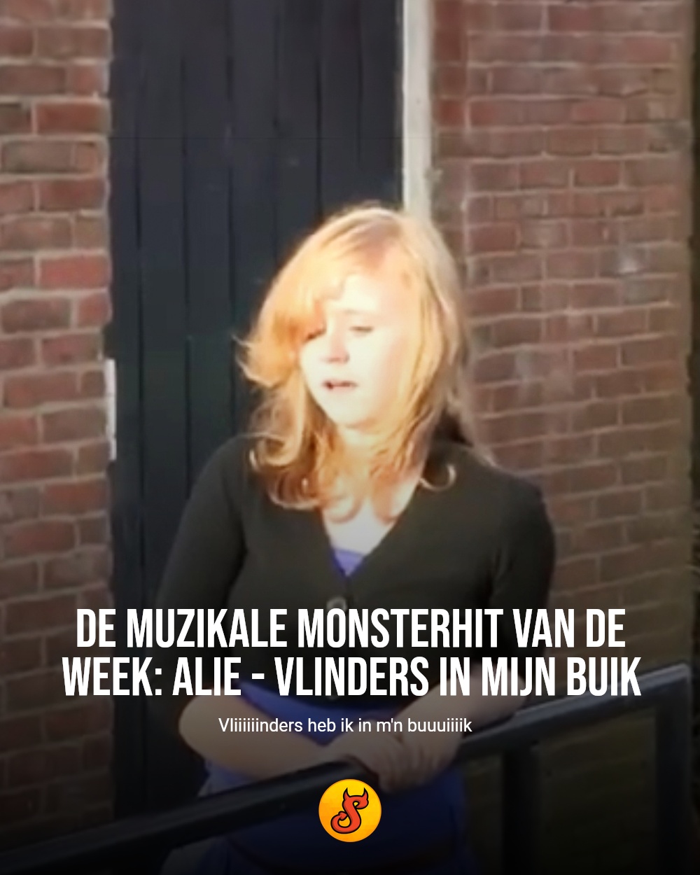 De muzikale monsterhit van de week: Alie - Vlinders in mijn buik