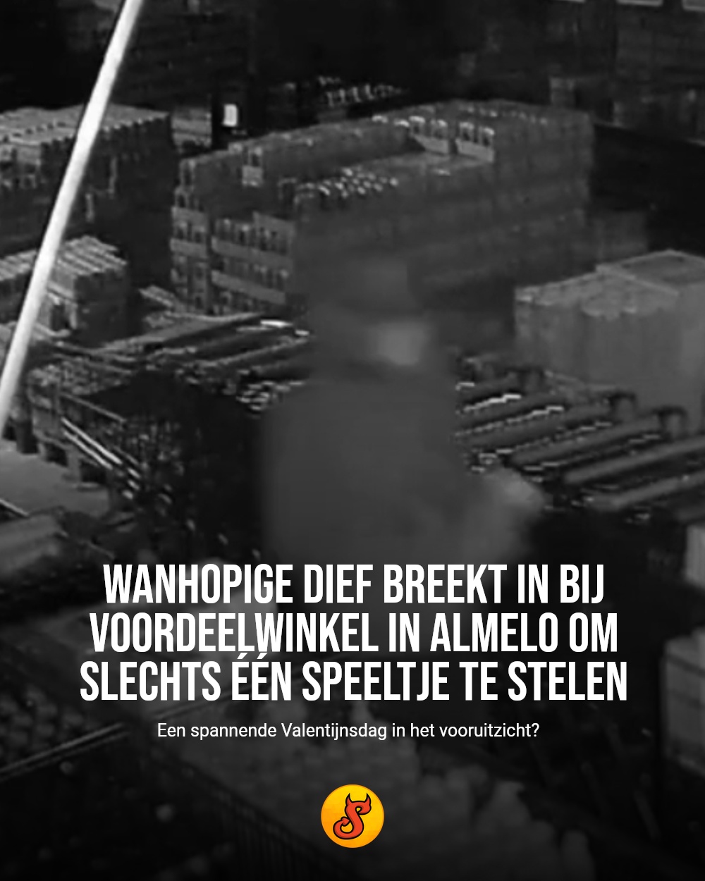 Wanhopige dief breekt in bij Voordeelwinkel in Almelo om slechts één speeltje te stelen