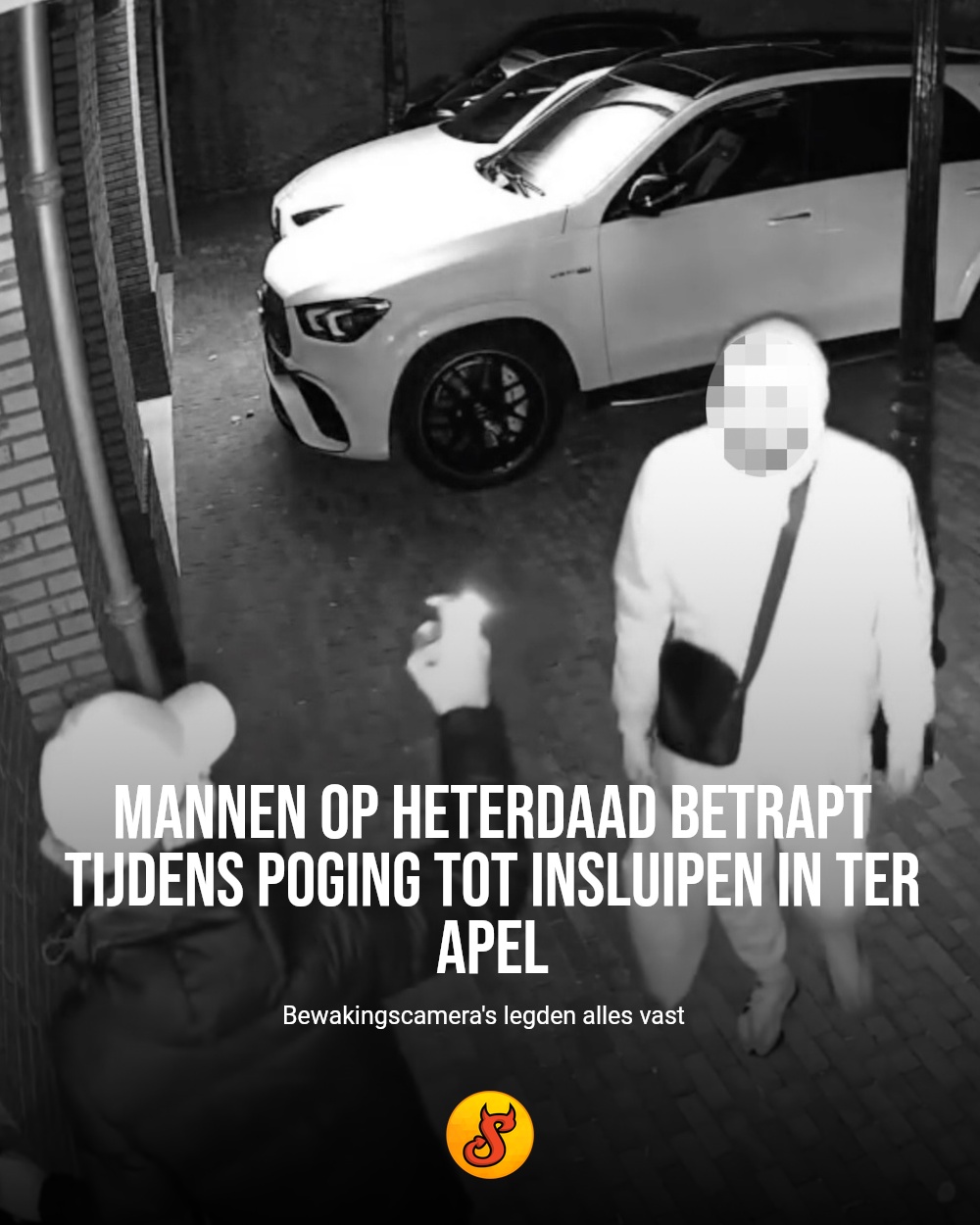 Mannen op heterdaad betrapt tijdens poging tot insluipen in Ter Apel