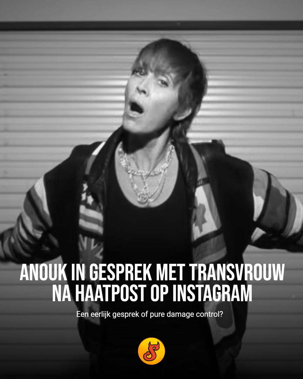 Anouk in gesprek met transvrouw na haatpost op Instagram