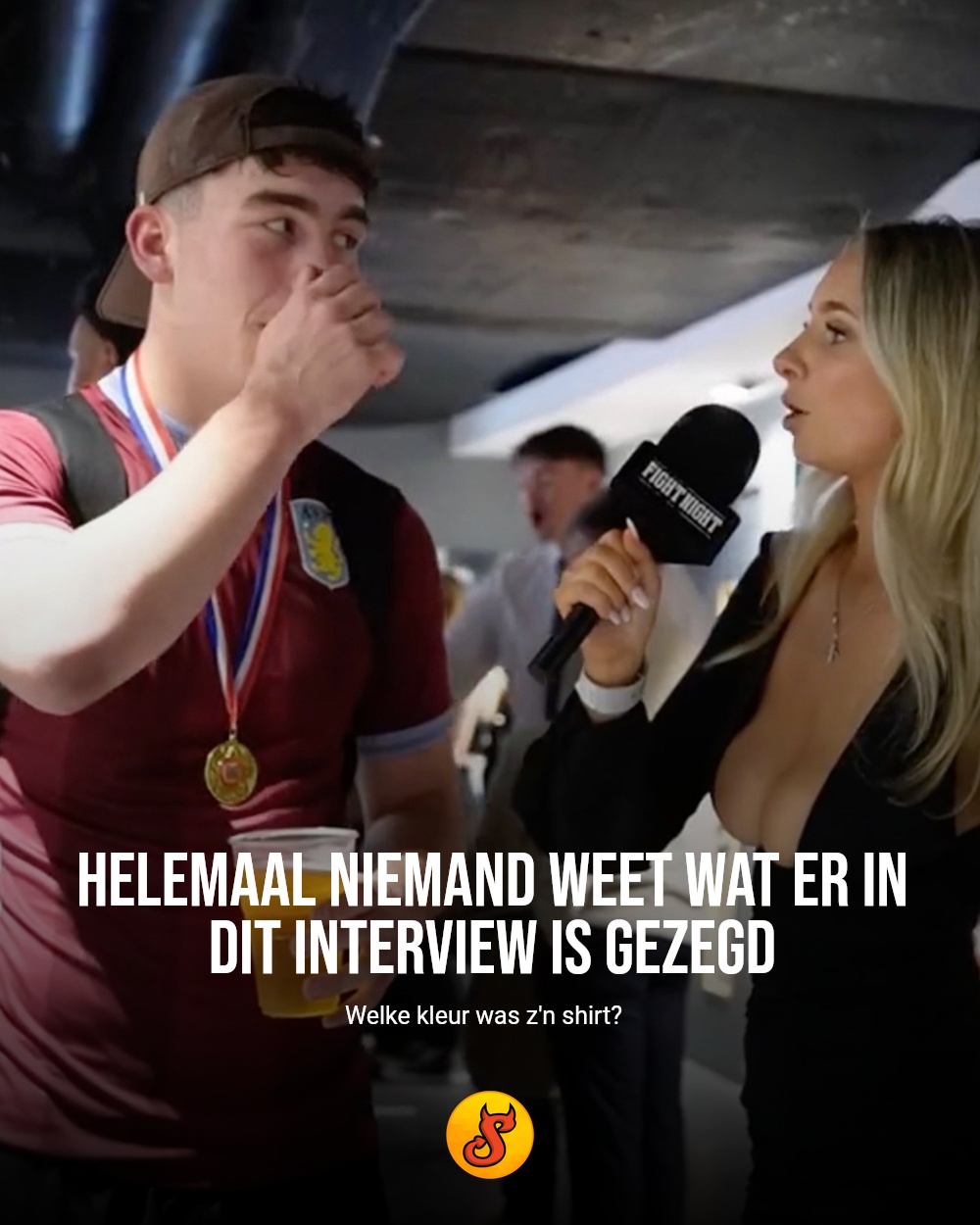 Helemaal niemand weet wat er in dit interview is gezegd