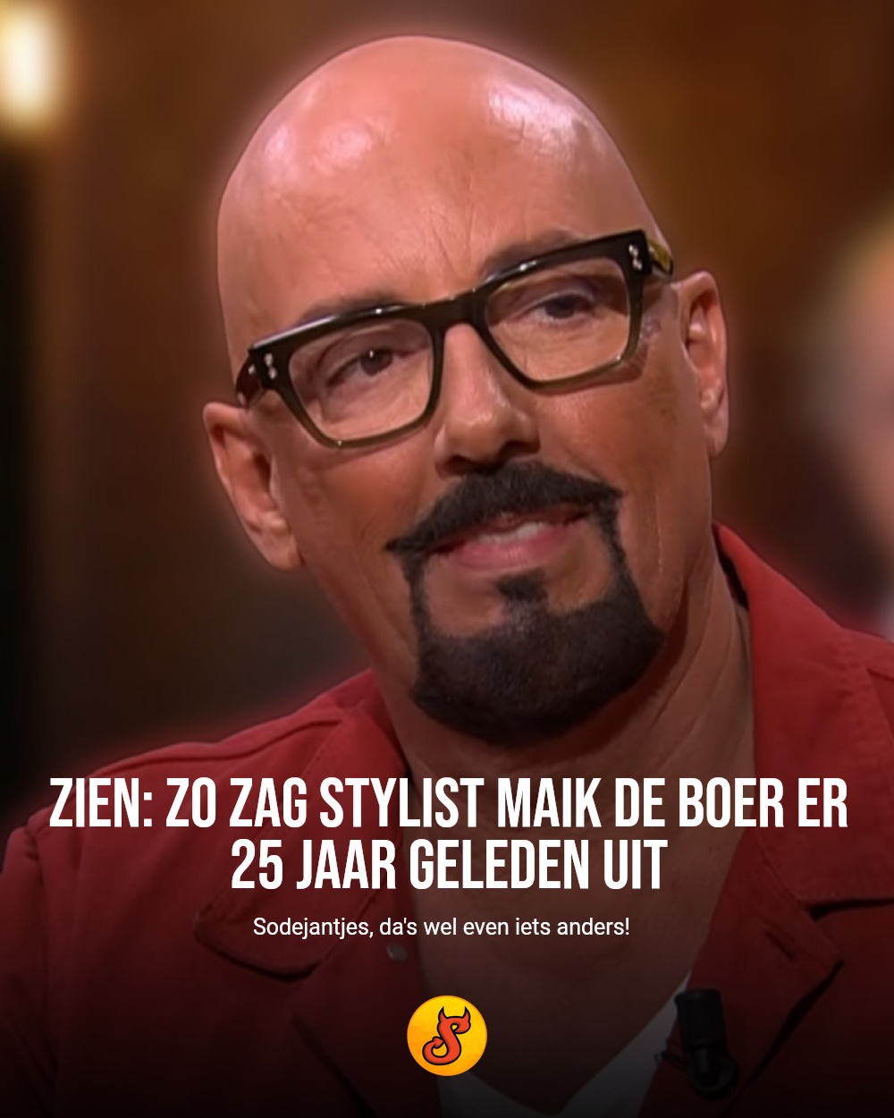 Zien: zo zag stylist Maik de Boer er 25 jaar geleden uit