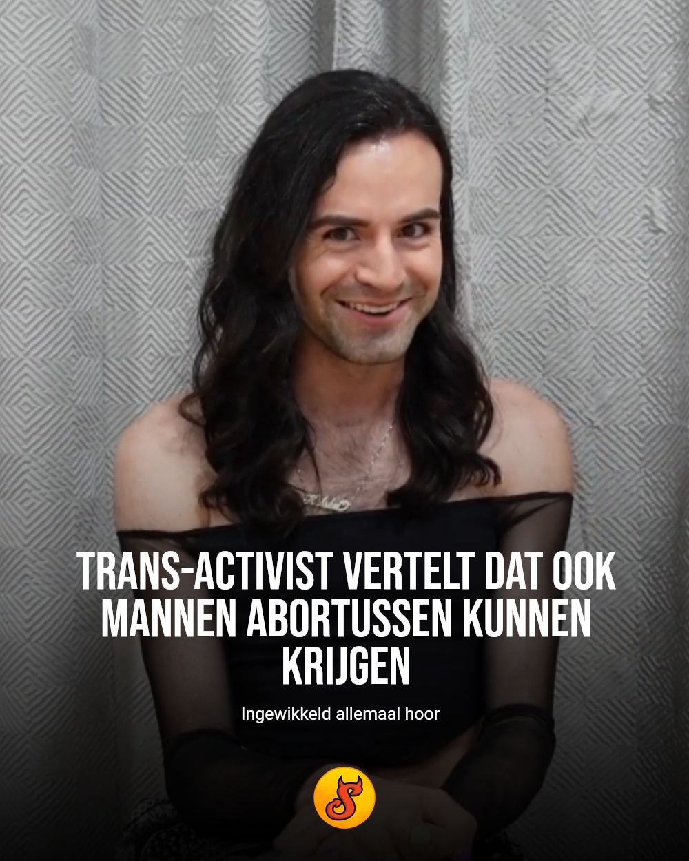 Trans-activist vertelt dat ook mannen abortussen kunnen krijgen
