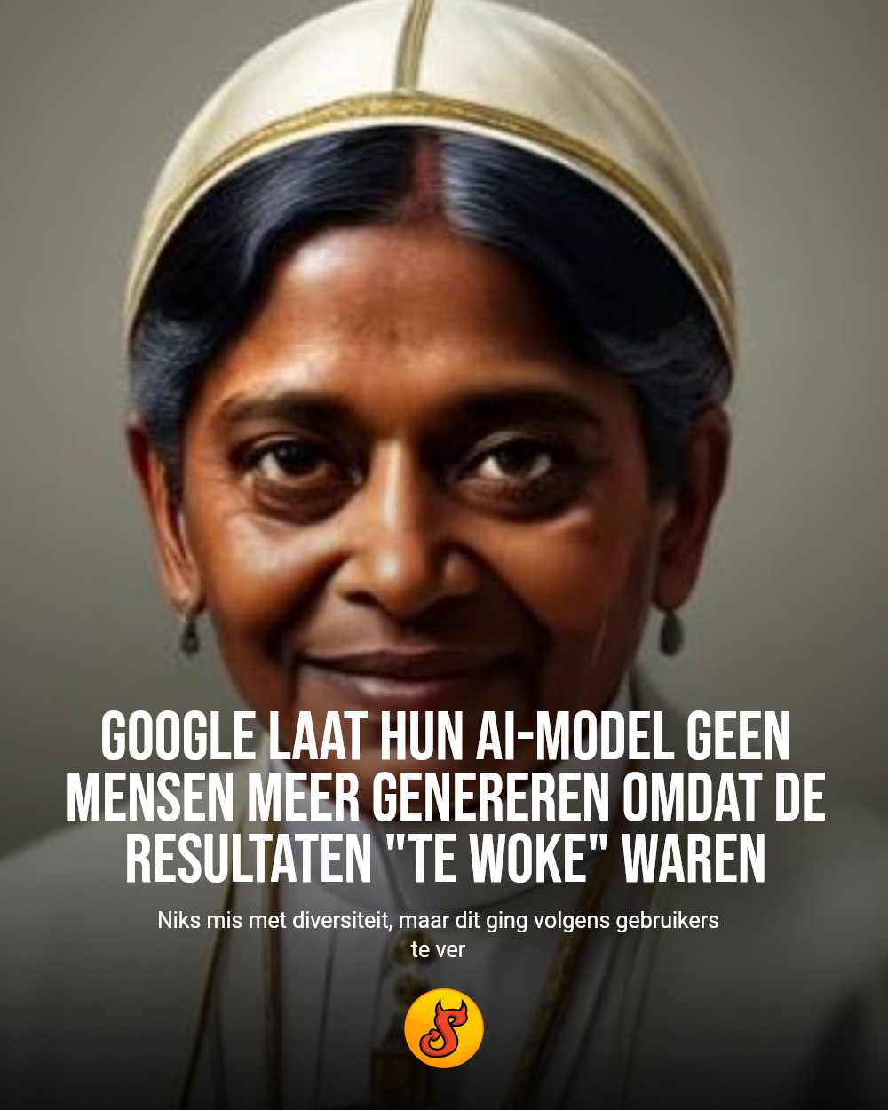 Google laat hun AI-model geen mensen meer genereren omdat de resultaten "te woke" waren