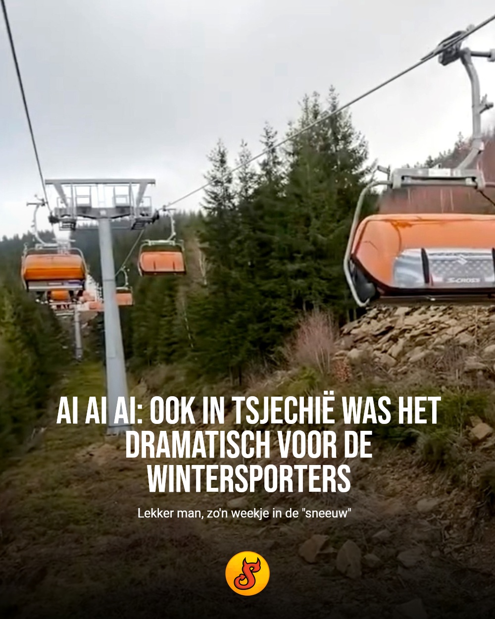 Ai ai ai: ook in Tsjechië was het dramatisch voor de wintersporters
