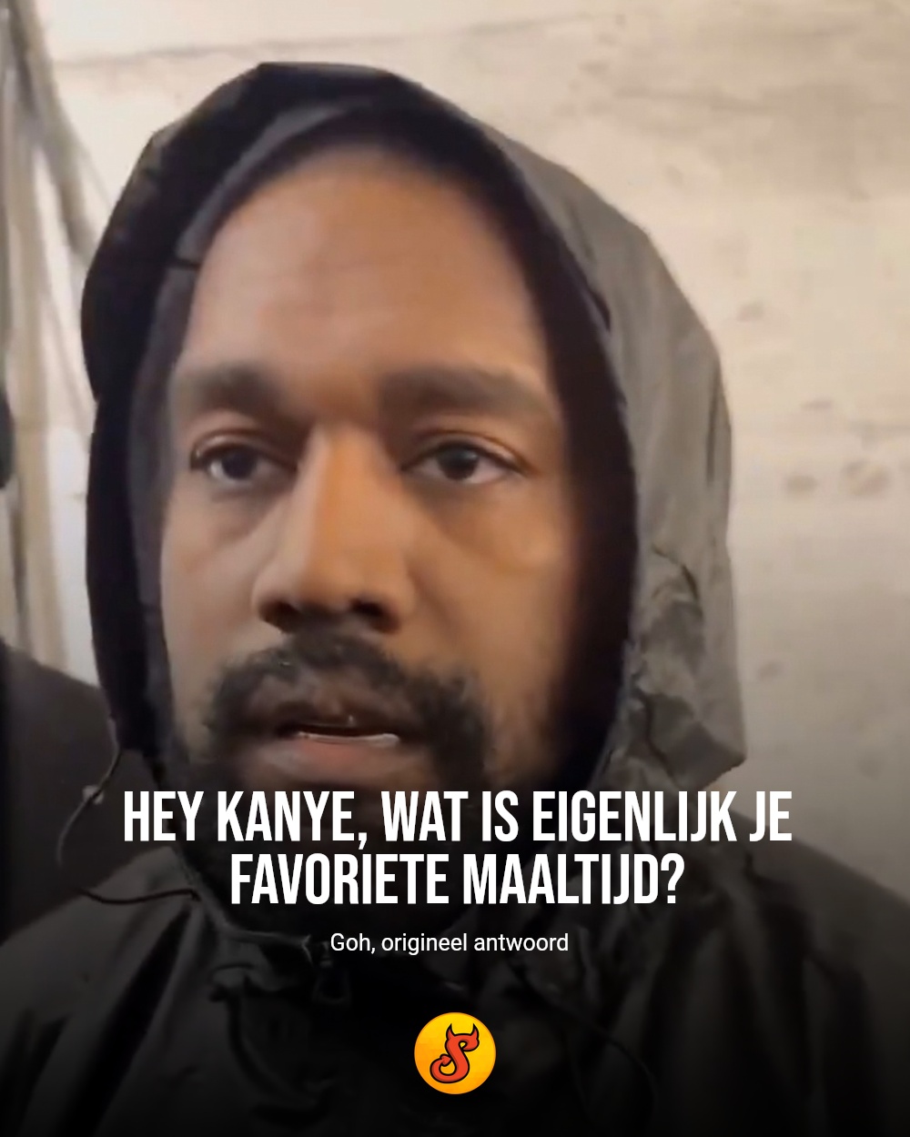 Hey Kanye, wat is eigenlijk je favoriete maaltijd?