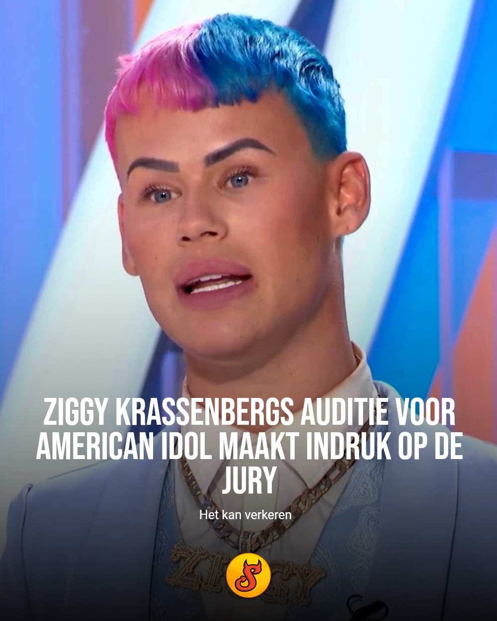 Ziggy Krassenbergs auditie voor American Idol maakt indruk op de jury
