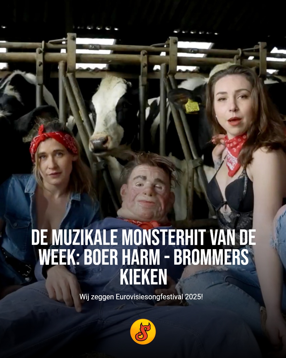 De muzikale monsterhit van de week: Boer Harm - Brommers Kieken