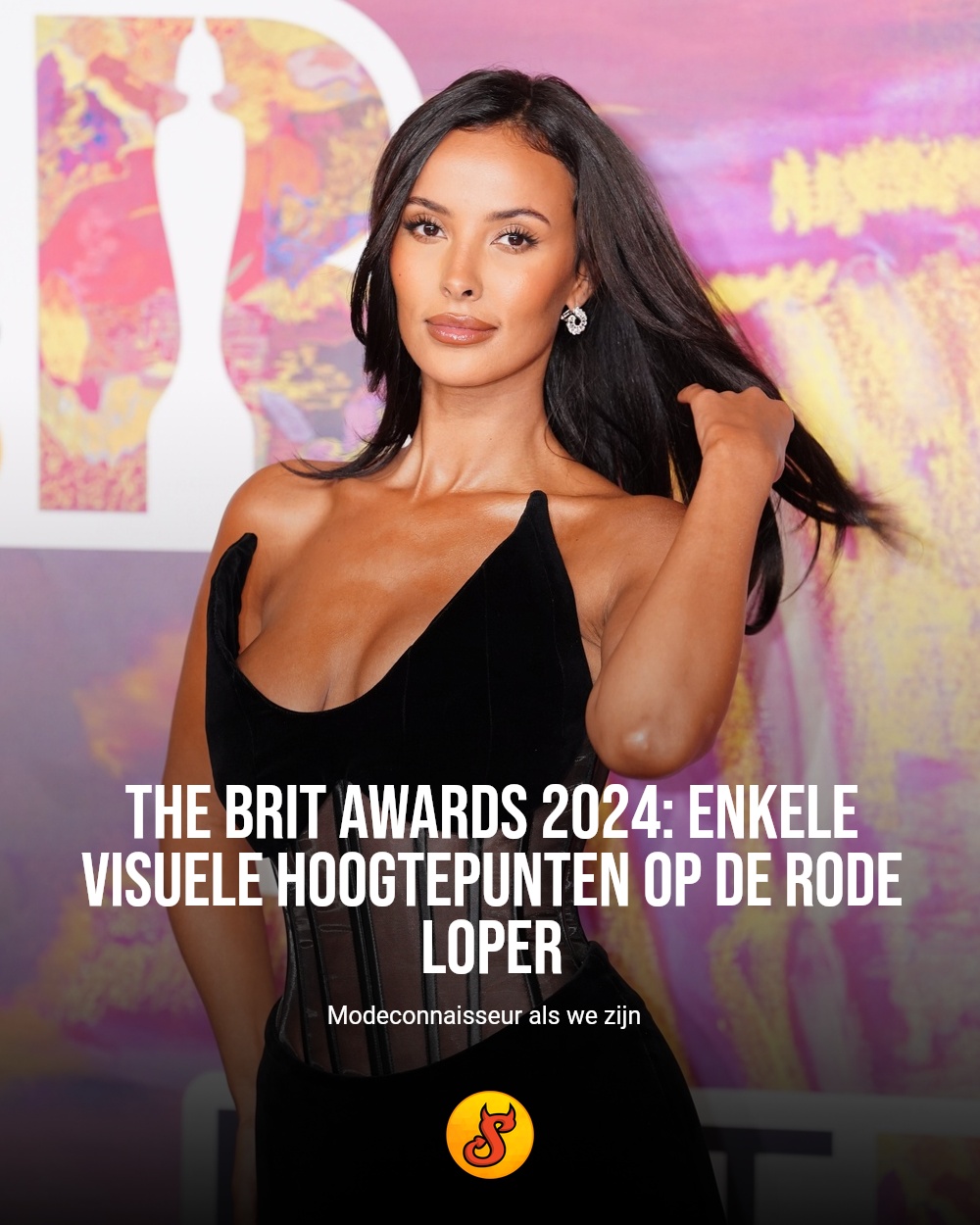 The BRIT Awards 2024: enkele visuele hoogtepunten op de rode loper