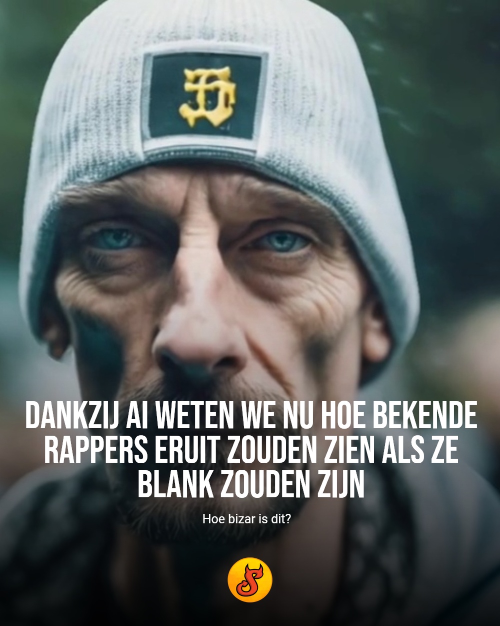 Dankzij AI weten we nu hoe bekende rappers eruit zouden zien als ze blank zouden zijn