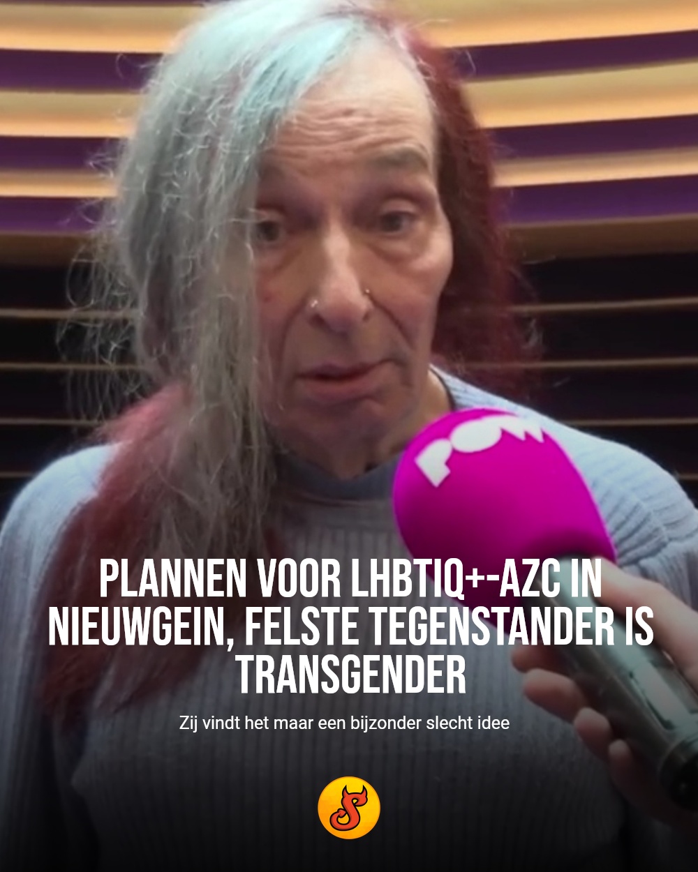 Plannen voor LHBTIQ+-azc in Nieuwgein, felste tegenstander is transgender