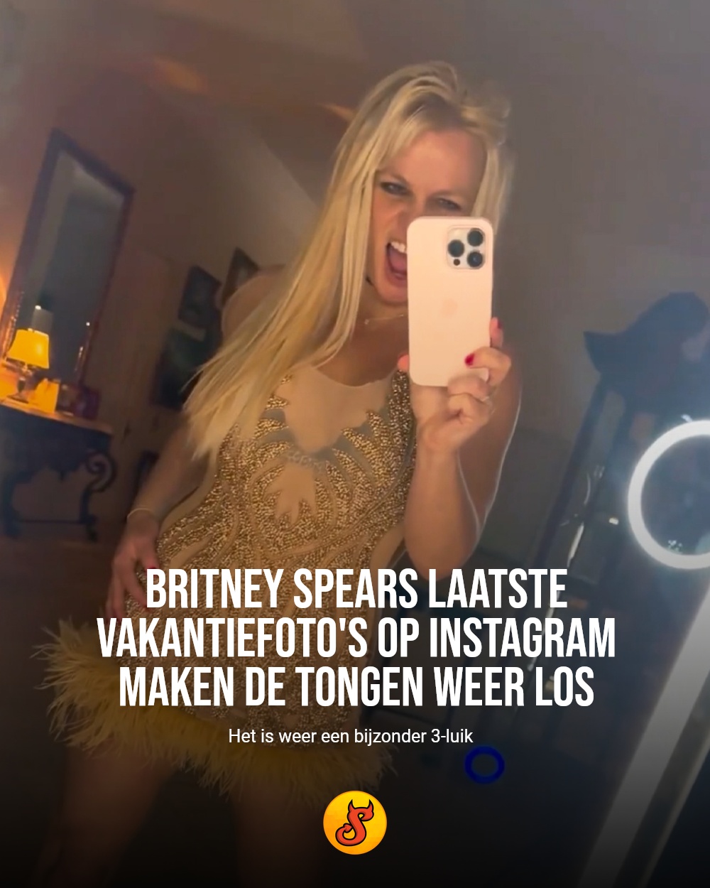 Britney Spears laatste vakantiefoto's op Instagram maken de tongen weer los