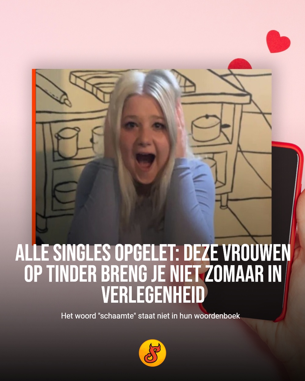 Alle singles opgelet: deze vrouwen op Tinder breng je niet zomaar in verlegenheid