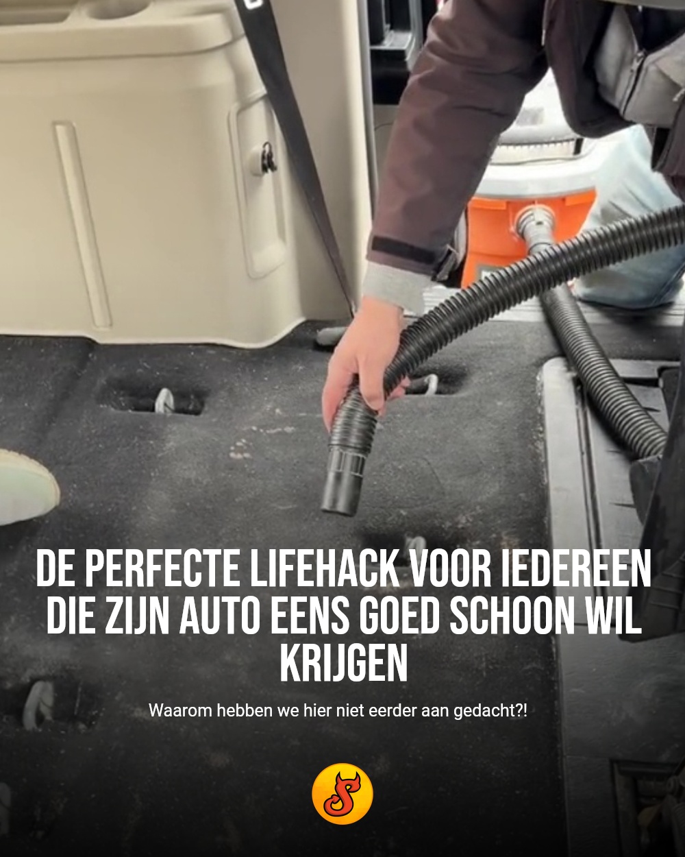 De perfecte lifehack voor iedereen die zijn auto eens goed schoon wil krijgen