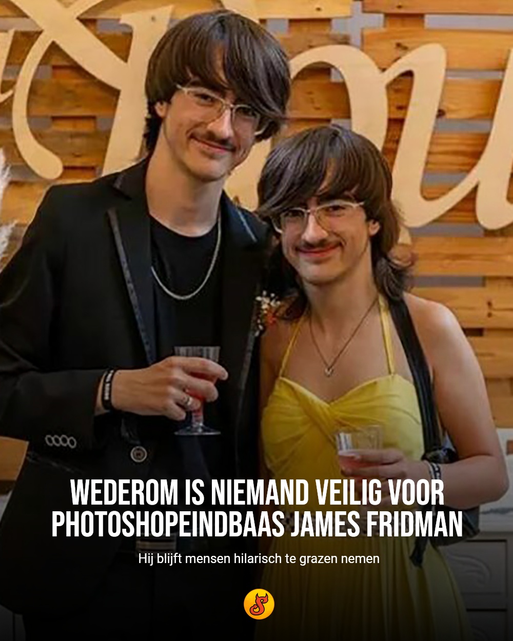 Wederom is niemand veilig voor Photoshopeindbaas James Fridman