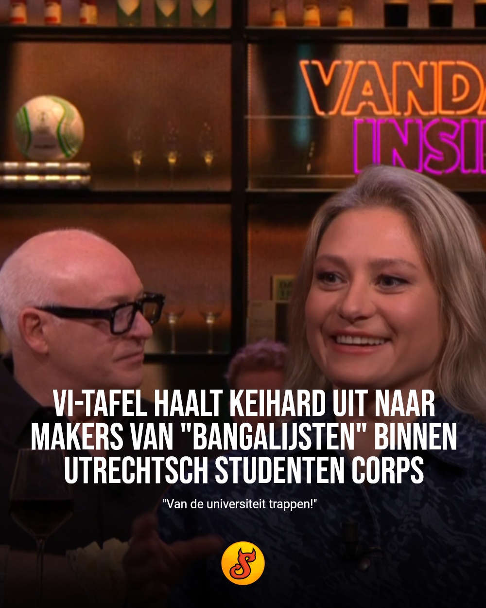 VI-tafel haalt keihard uit naar makers van "bangalijsten" binnen Utrechtsch Studenten Corps