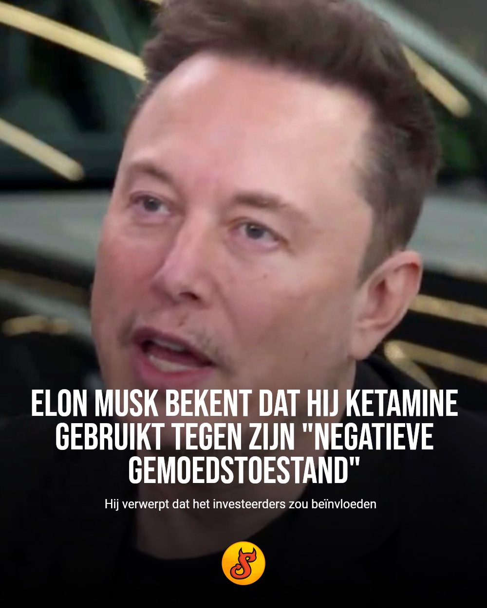 Elon Musk bekent dat hij ketamine gebruikt tegen zijn "negatieve gemoedstoestand"