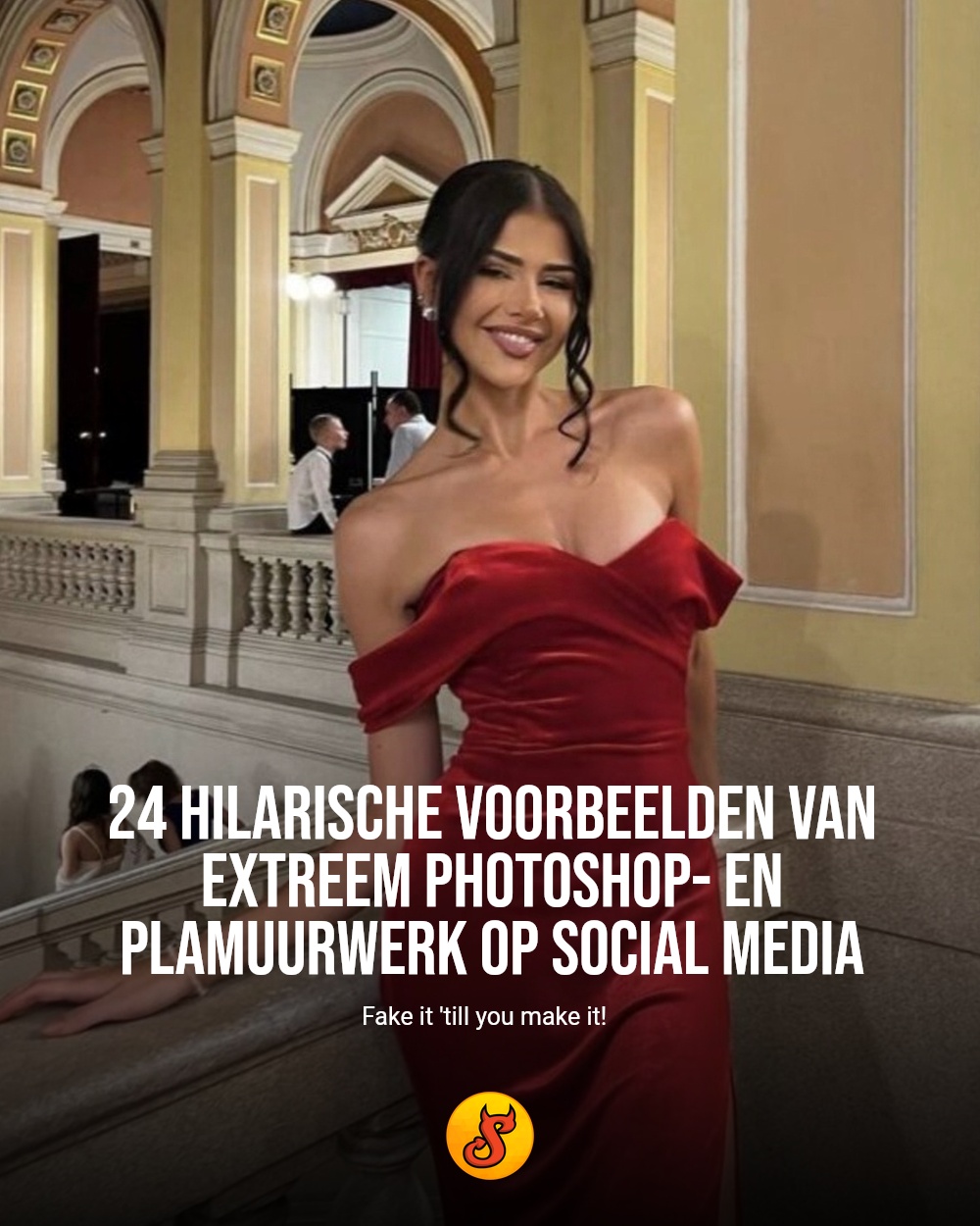 24 hilarische voorbeelden van extreem Photoshop- en plamuurwerk op social media