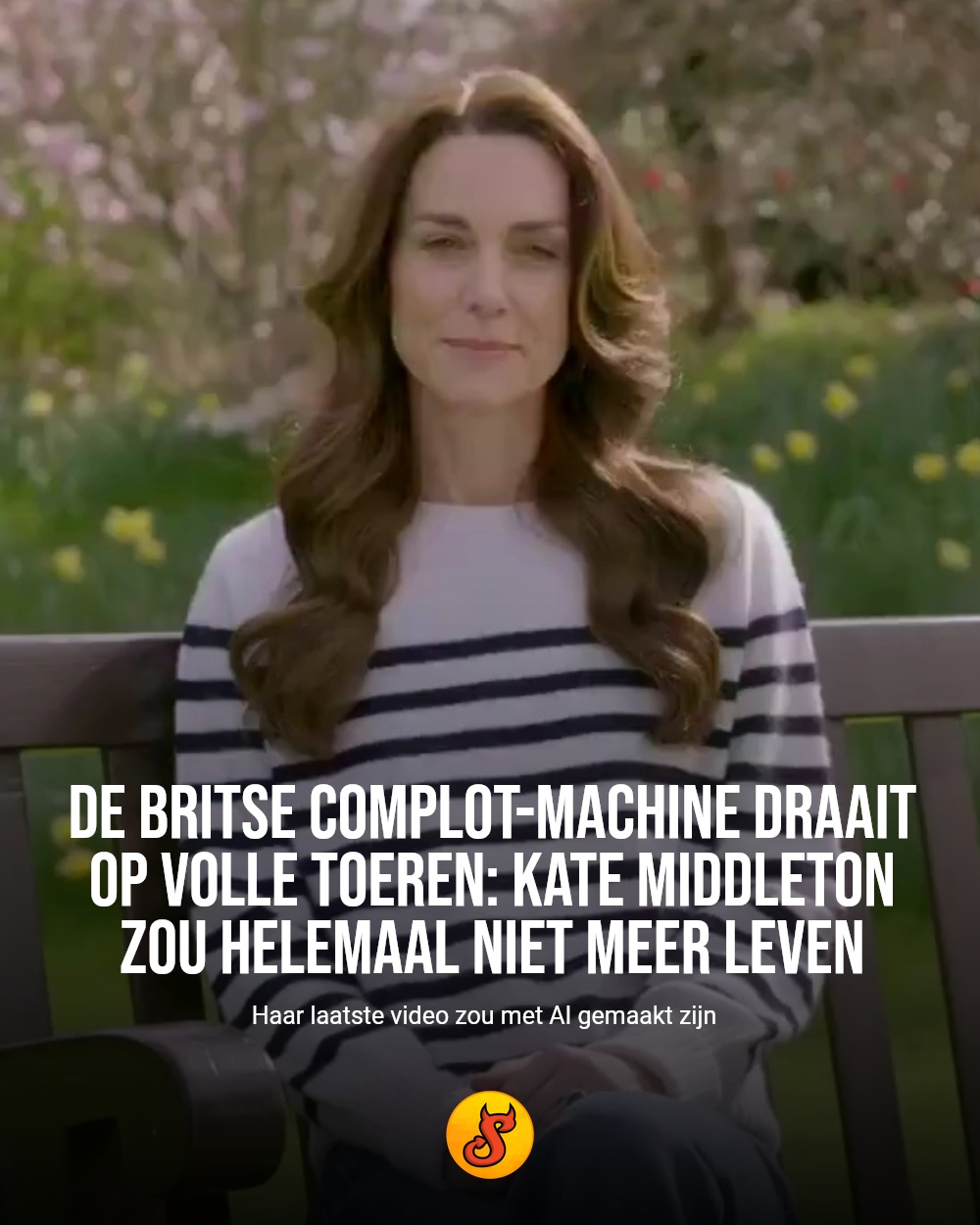 De Britse complot-machine draait op volle toeren: Kate Middleton zou helemaal niet meer leven