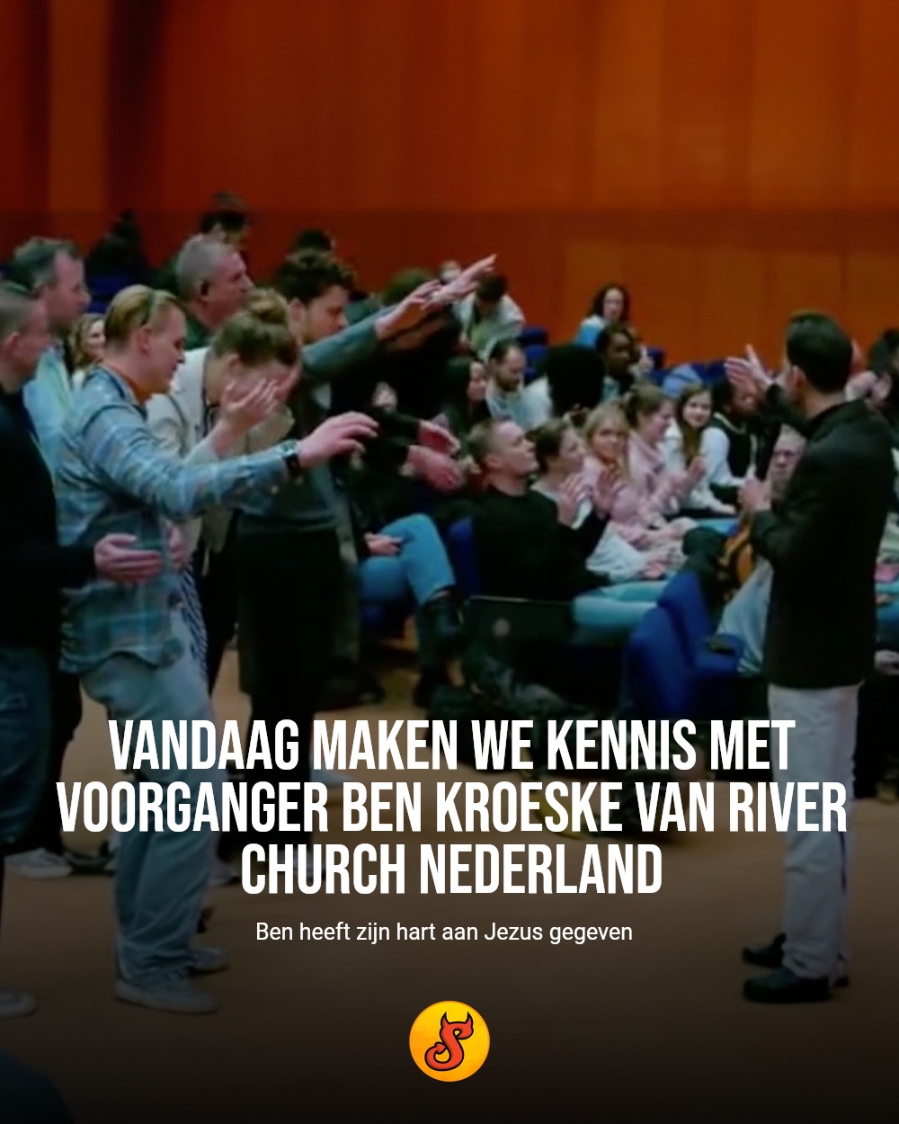 Vandaag maken we kennis met voorganger Ben Kroeske van River Church Nederland