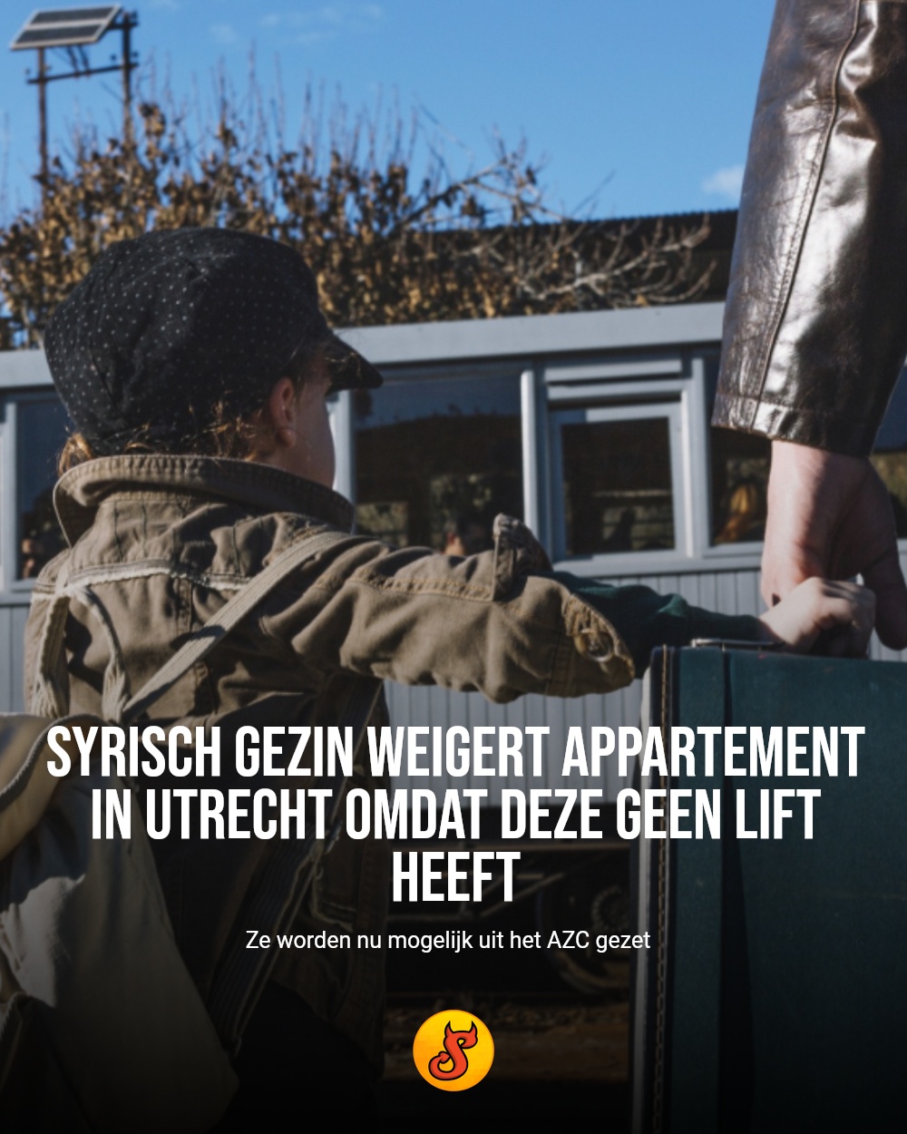 Syrisch gezin weigert appartement in Utrecht omdat deze geen lift heeft