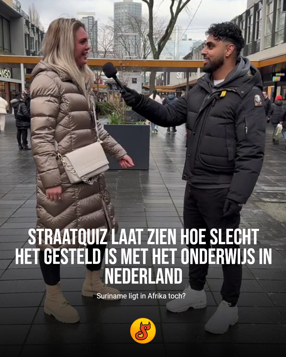 Straatquiz laat zien hoe slecht het gesteld is met het onderwijs in Nederland