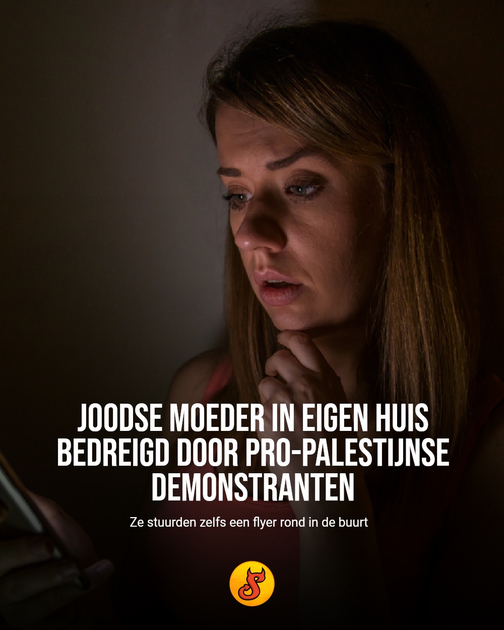 Joodse moeder in eigen huis bedreigd door Pro-Palestijnse demonstranten
