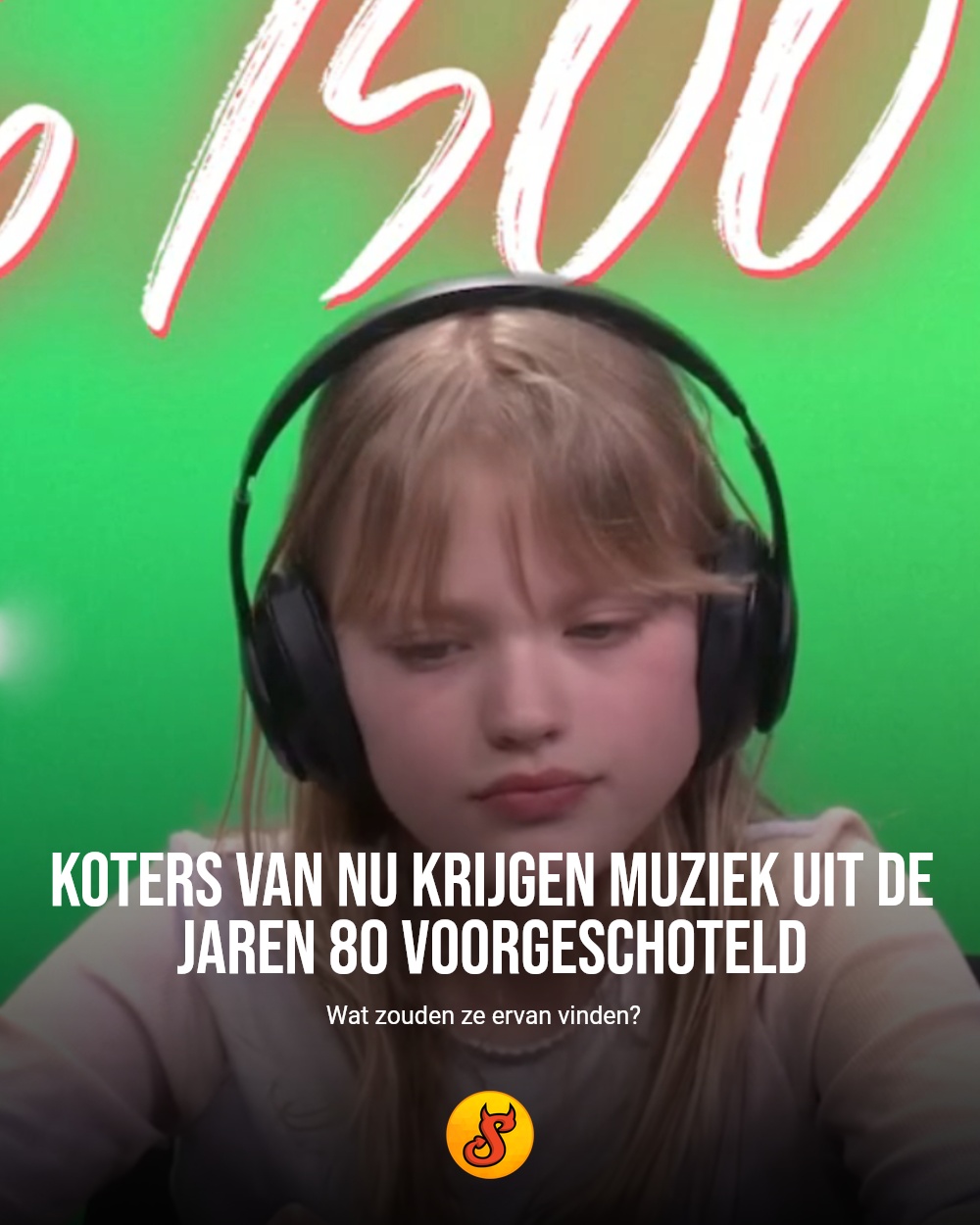 Koters van nu krijgen muziek uit de jaren 80 voorgeschoteld