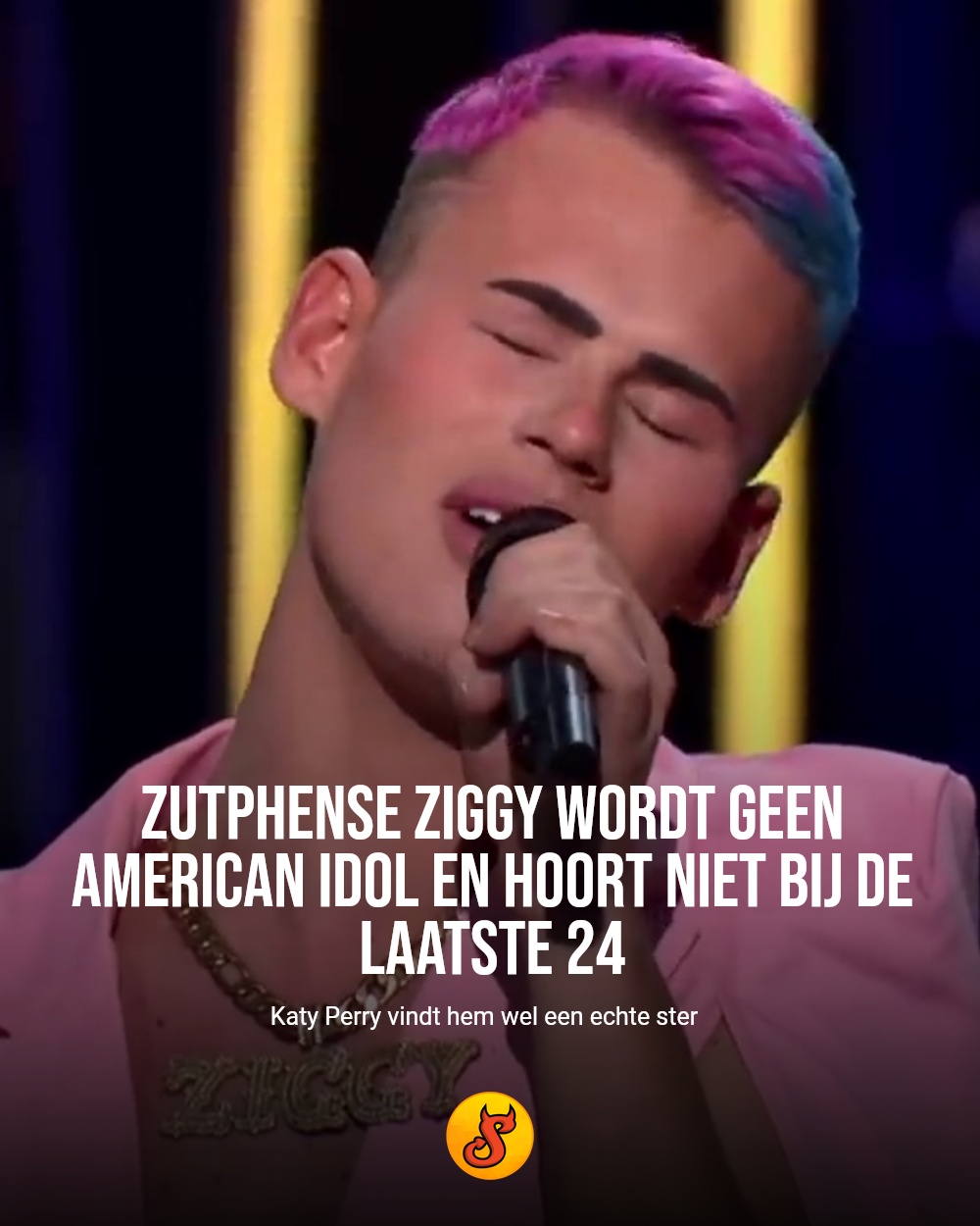 Zutphense Ziggy wordt geen American Idol en hoort niet bij de laatste 24