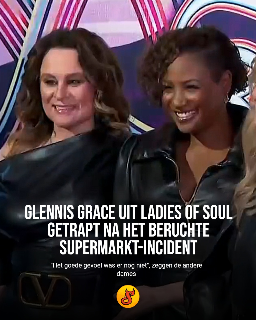 Glennis Grace uit Ladies of Soul getrapt na het beruchte supermarkt-incident