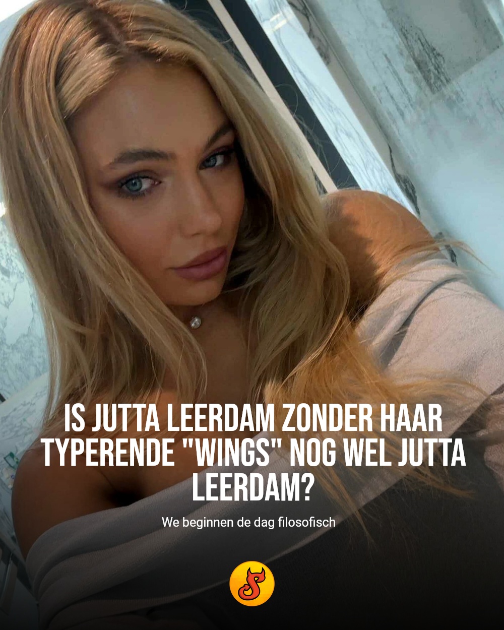 Is Jutta Leerdam zonder haar typerende "wings" nog wel Jutta Leerdam?