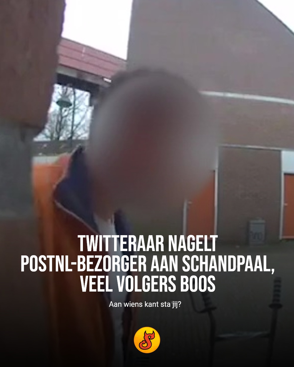 Twitteraar nagelt PostNL-bezorger aan schandpaal, veel volgers boos