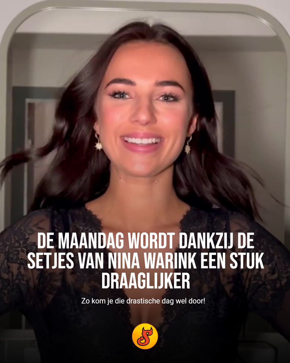 De maandag wordt dankzij de setjes van Nina Warink een stuk draaglijker