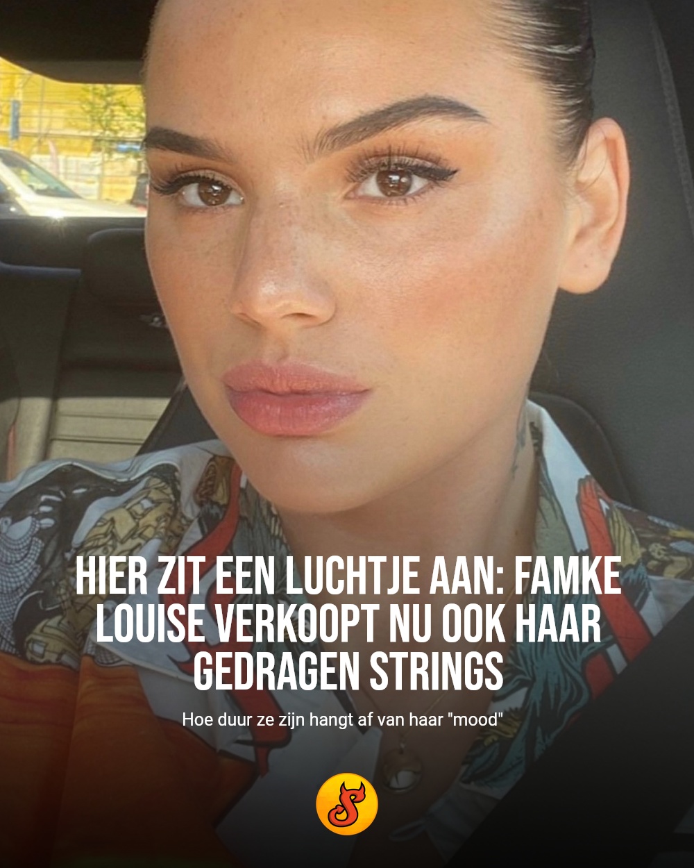 Hier zit een luchtje aan: Famke Louise verkoopt nu ook haar gedragen strings