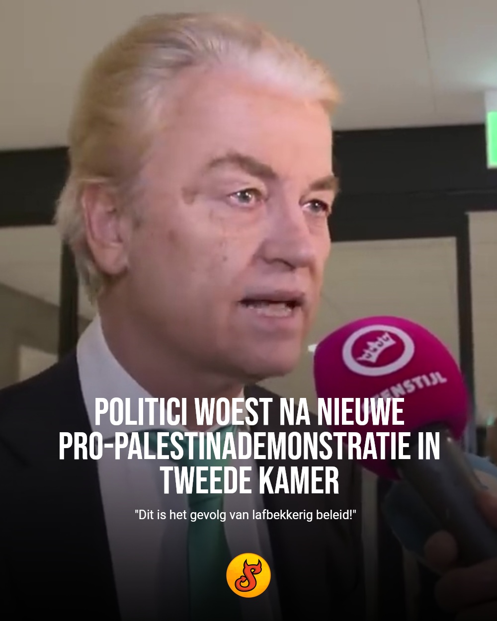 Politici woest na nieuwe pro-Palestinademonstratie in Tweede Kamer