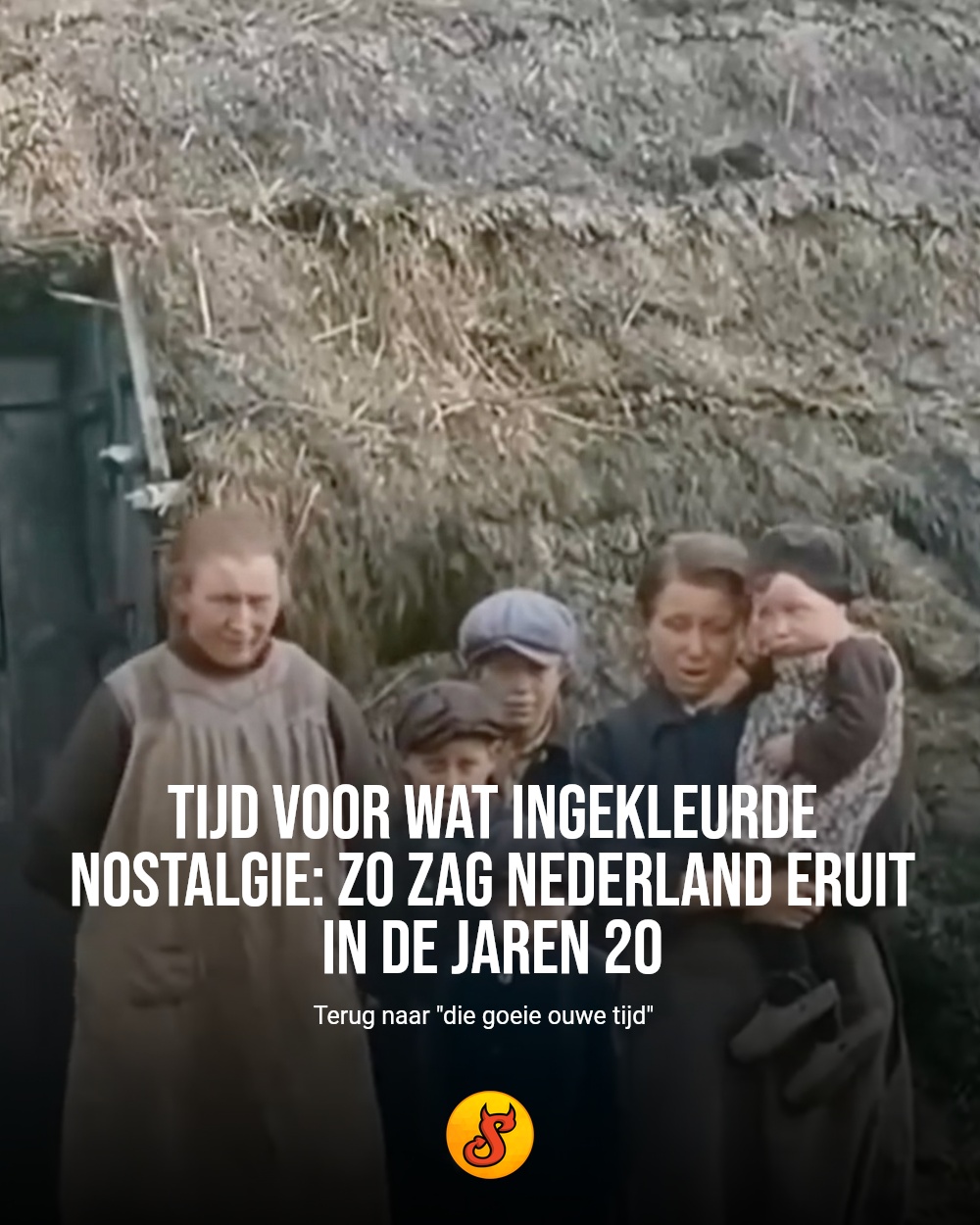 Tijd voor wat ingekleurde nostalgie: zo zag Nederland eruit in de jaren 20