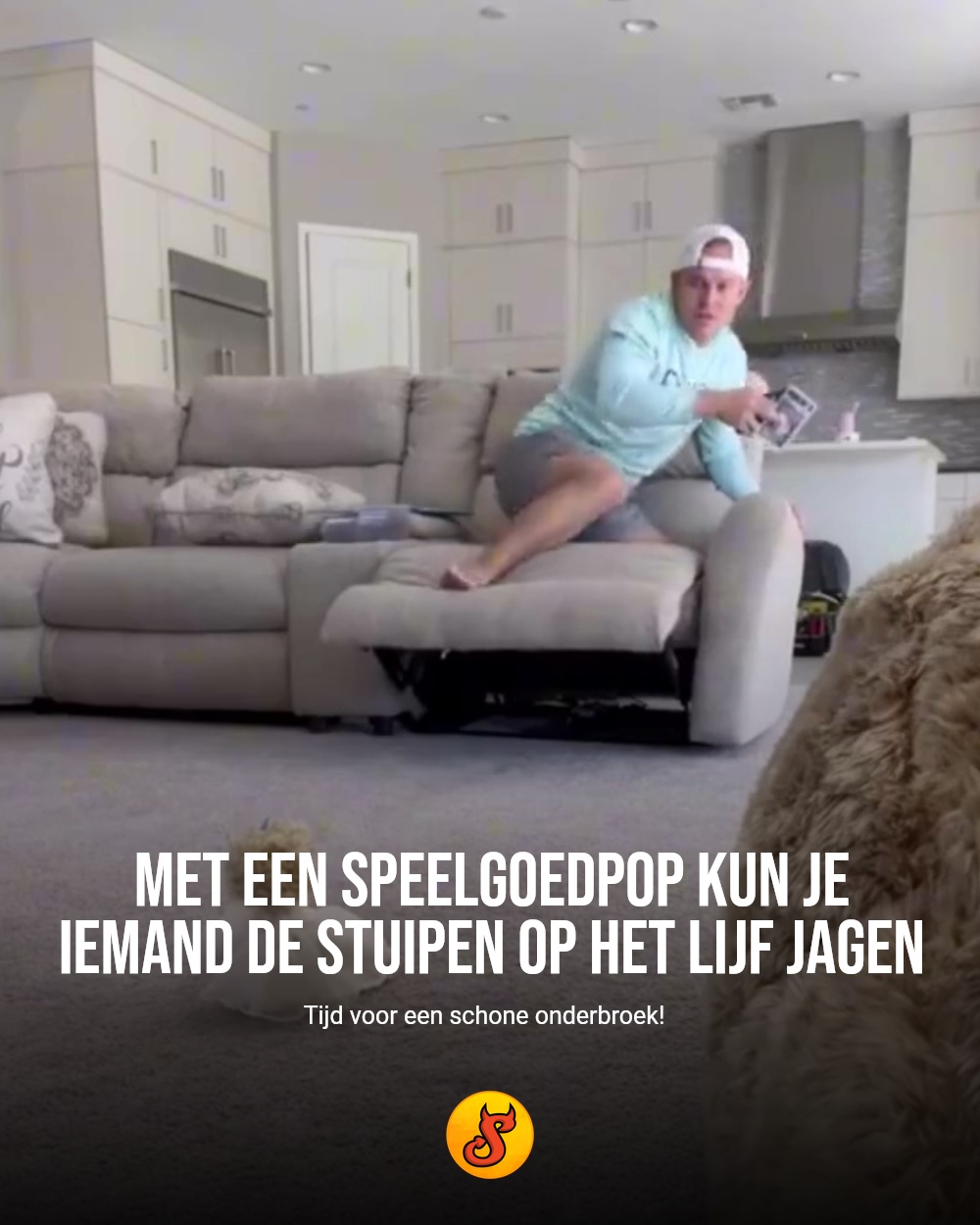 Met een speelgoedpop kun je iemand de stuipen op het lijf jagen