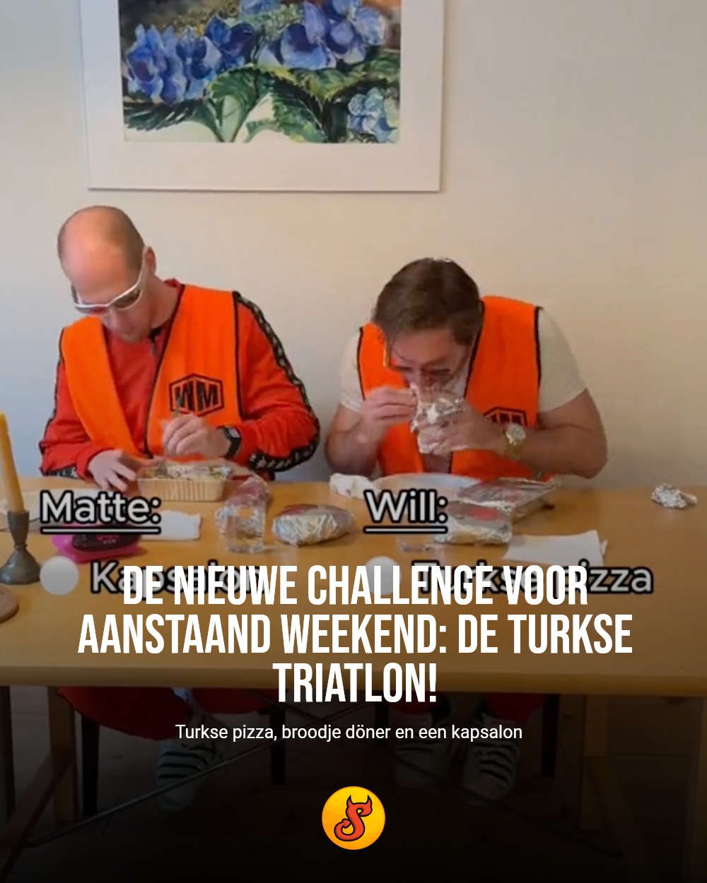 De nieuwe challenge voor aanstaand weekend: de Turkse Triatlon!