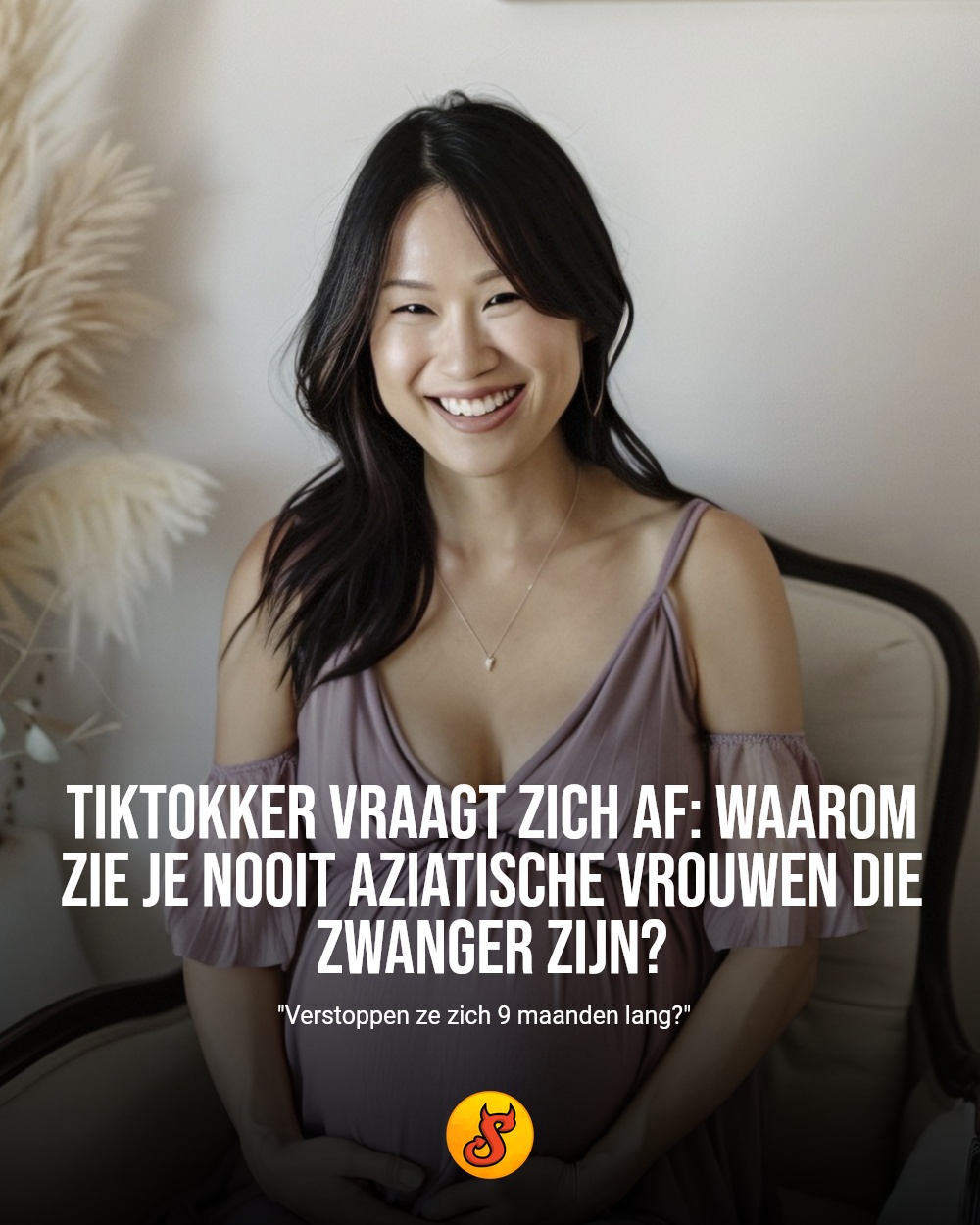 TikTokker vraagt zich af: waarom zie je nooit Aziatische vrouwen die zwanger zijn?