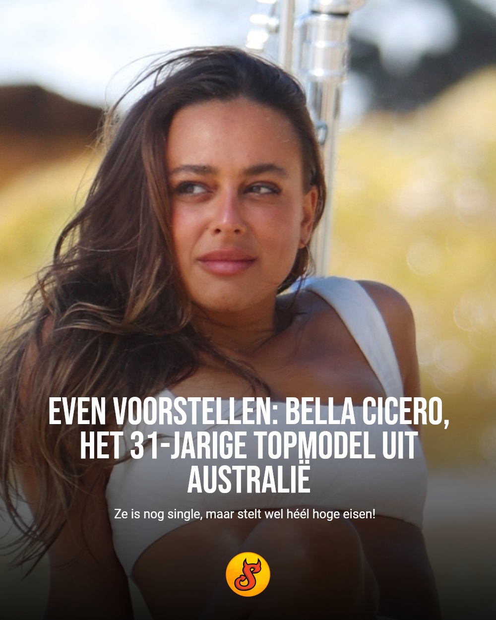Even voorstellen: Bella Cicero, het 31-jarige topmodel uit Australië